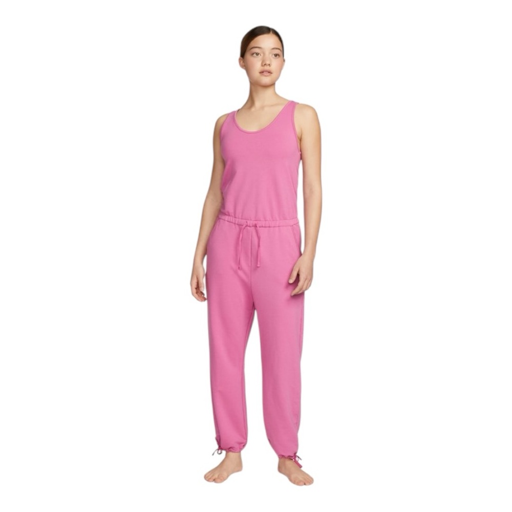 Nike Yoga Dri-fit Women's Jumpsuit Cosmic‎ Fuchsia XS